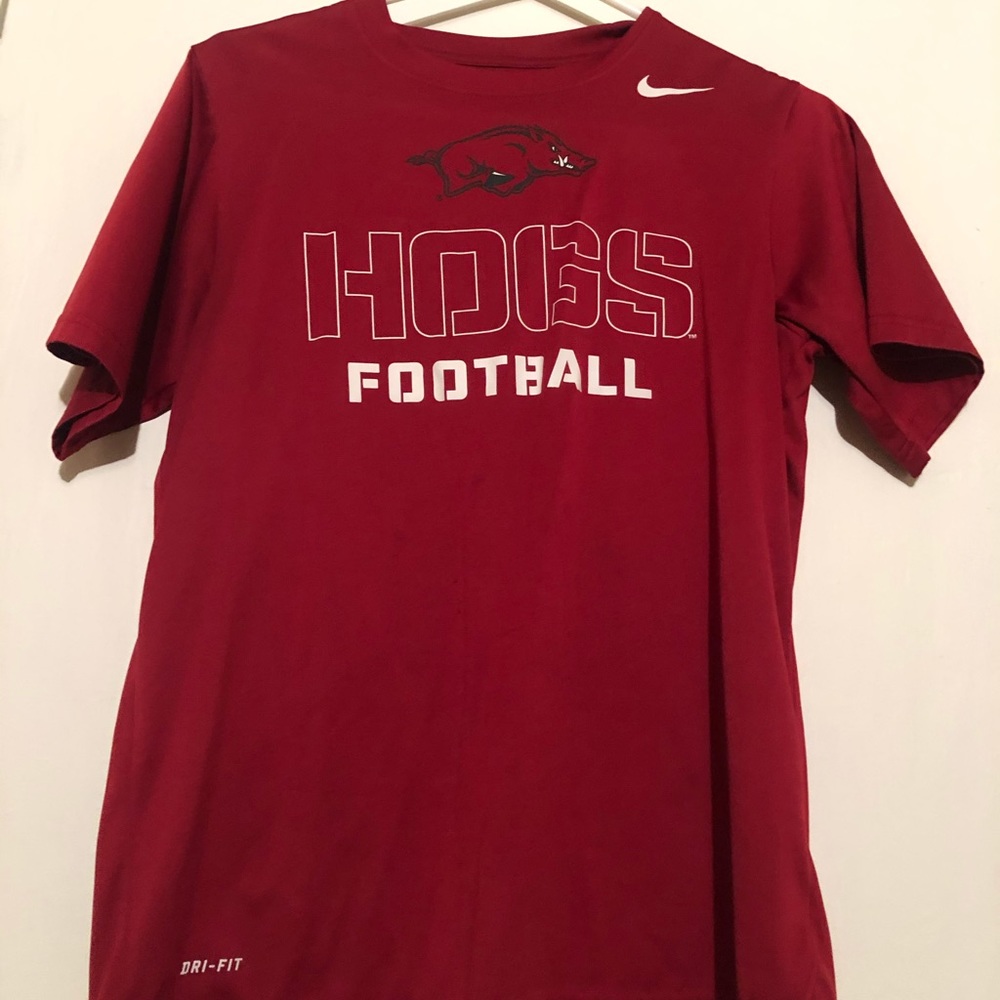 Nike Youth Large Arkansas Razorbacks Dri-Fit Tee